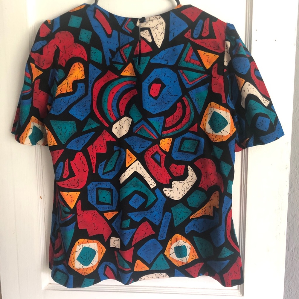 Multi color/pattern Top - Picture 2 of 2